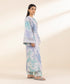 Unstitched Women's Embroidered Lawn Multi Shirt Trousers